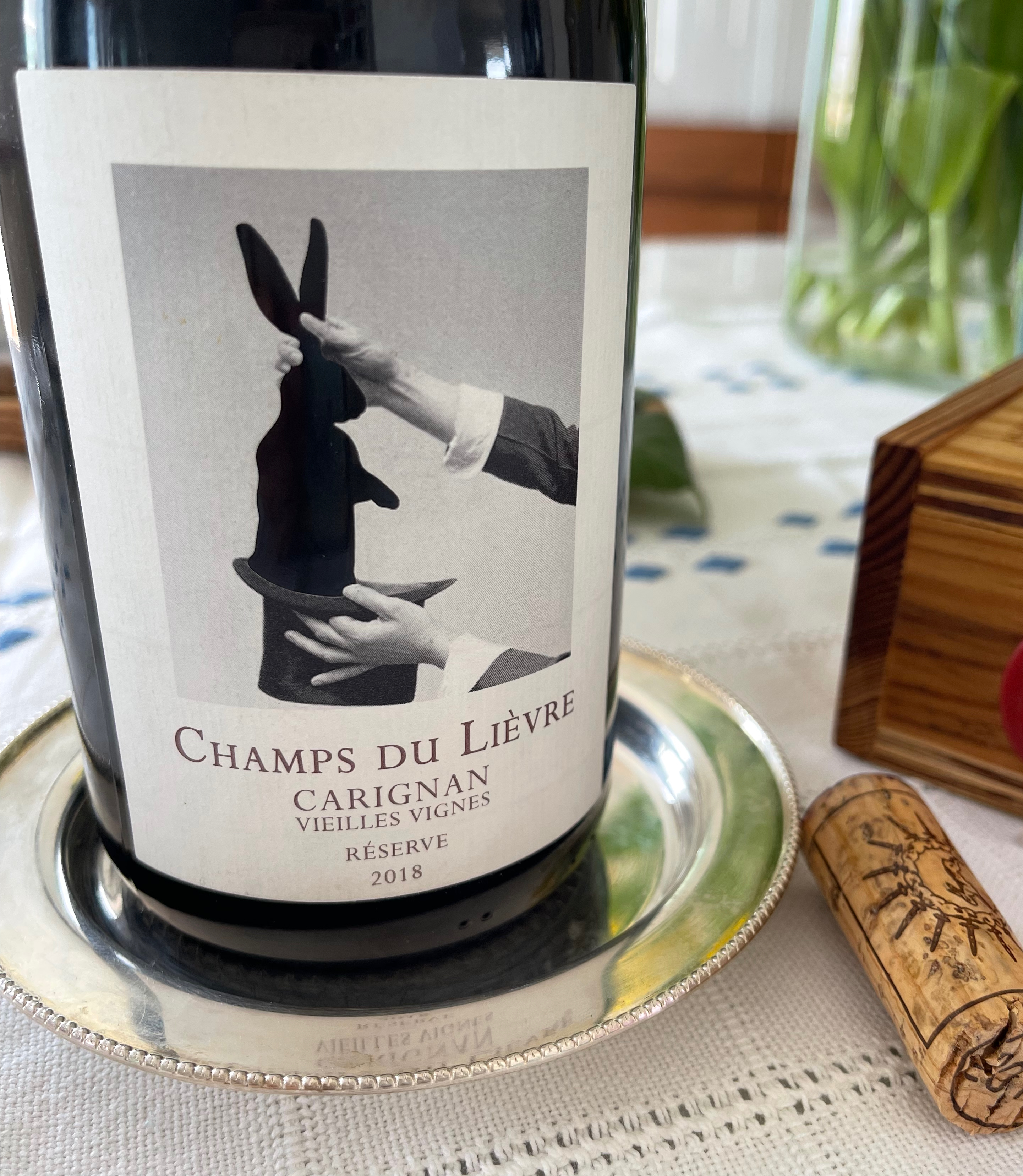 Carignan grapes at the winery